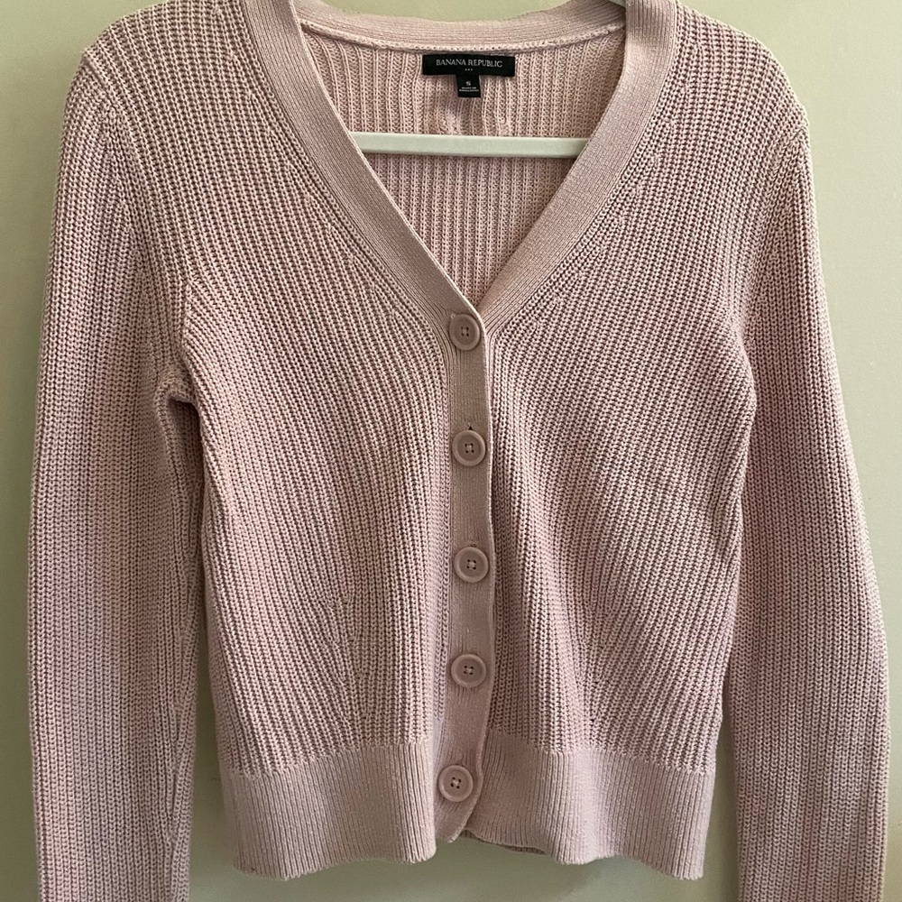 Banana Republic Women's Pink Sweater